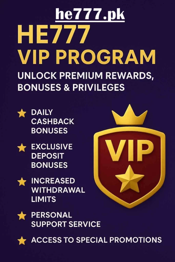 HE777 VIP Program