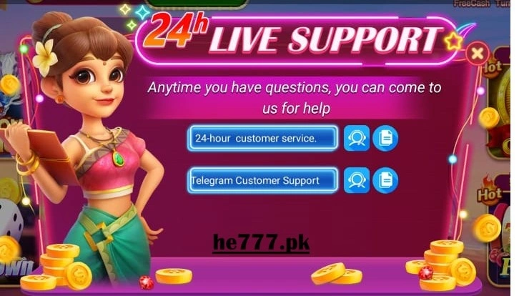 HE777 Customer Support